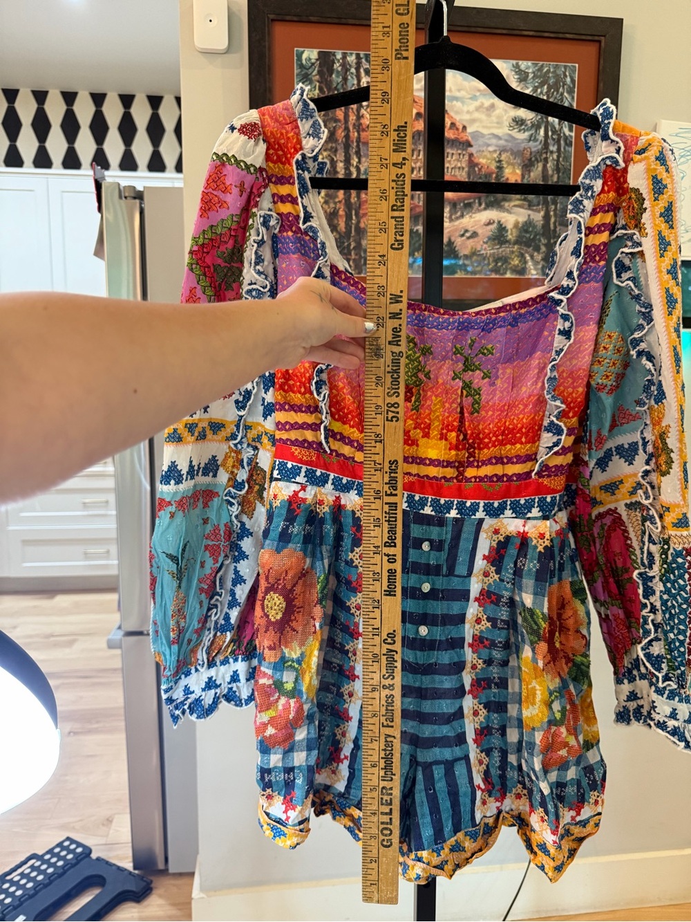 Farm Rio tropical romper size large - Picture 2 of 6